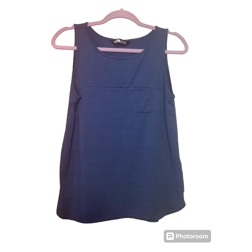 The North Face Women's Tank Top - Dark Turquoise Blue - S